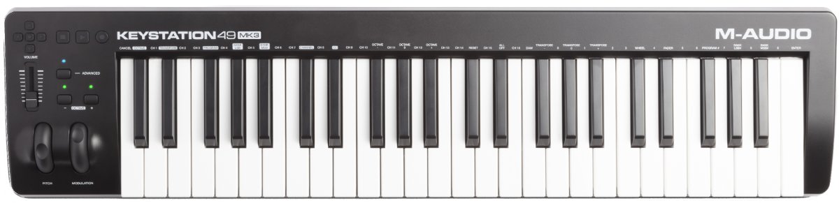M-Audio Keystation 49 - het beste budget MIDI-keyboard